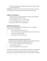 Preview for 7 page of Russell Hobbs RHSB025 Instructions And Warranty