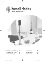 Preview for 1 page of Russell Hobbs RHSC043 Instructions Manual