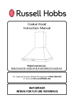 Preview for 1 page of Russell Hobbs RHSCH601B Instruction Manual