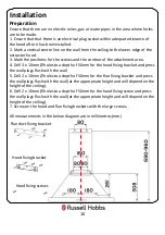 Preview for 10 page of Russell Hobbs RHSCH601B Instruction Manual