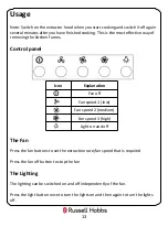 Preview for 13 page of Russell Hobbs RHSCH601B Instruction Manual