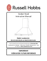 Preview for 1 page of Russell Hobbs RHSCH601SB Instruction Manual