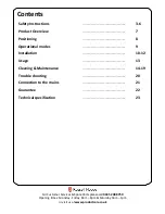 Preview for 2 page of Russell Hobbs RHSCH601SB Instruction Manual