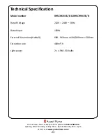 Preview for 23 page of Russell Hobbs RHSCH601SB Instruction Manual