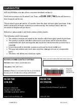 Preview for 2 page of Russell Hobbs RHSM1001-G Operating Manual