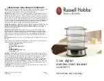 Russell Hobbs RHST3 Instructions And Warranty preview