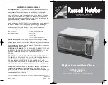 Preview for 24 page of Russell Hobbs RHTCOB328B Owner'S Manual