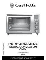 Preview for 1 page of Russell Hobbs RHTOV30 Instructions & Warranty