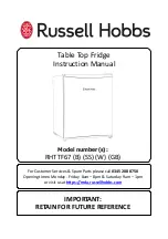 Russell Hobbs RHTTF67 Instruction Manual preview