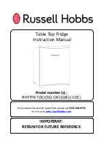 Russell Hobbs RHTTF67B-LCK Instruction Manual preview