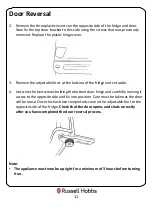 Предварительный просмотр 11 страницы Russell Hobbs RHTTF67B-LCK Instruction Manual