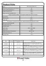 Предварительный просмотр 19 страницы Russell Hobbs RHTTF67B-LCK Instruction Manual