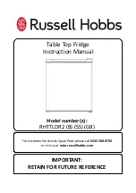 Preview for 1 page of Russell Hobbs RHTTLDR2 Instruction Manual