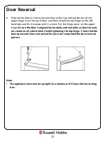 Preview for 12 page of Russell Hobbs RHTTLDR2 Instruction Manual