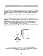 Preview for 8 page of Russell Hobbs RHUCF55 Instruction Manual