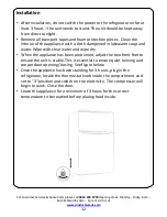 Preview for 13 page of Russell Hobbs RHUCFF48W User Manual