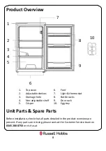 Preview for 8 page of Russell Hobbs RHUCLF2B Instruction Manual