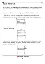 Preview for 10 page of Russell Hobbs RHUCLF55-H Instruction Manual