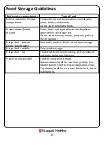 Preview for 14 page of Russell Hobbs RHUCLF55-H Instruction Manual