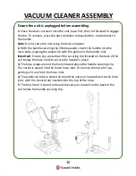 Preview for 10 page of Russell Hobbs RHUV2004 User Manual