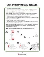 Preview for 11 page of Russell Hobbs RHUV2004 User Manual