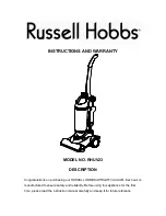 Russell Hobbs RHUV23 Instructions And Warranty preview