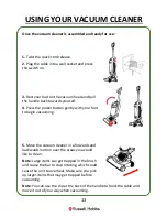 Preview for 13 page of Russell Hobbs RHUV3002 Manual