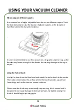 Preview for 14 page of Russell Hobbs RHUV5501 Manual