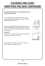 Preview for 16 page of Russell Hobbs RHUV5501 Manual