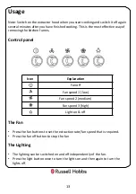 Предварительный просмотр 13 страницы Russell Hobbs RHVSRCH602B-M Instruction Manual