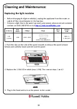 Preview for 19 page of Russell Hobbs RHVSRCH602B-M Instruction Manual