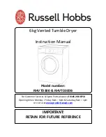 Preview for 1 page of Russell Hobbs RHVTD300 Instruction Manual