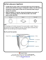 Preview for 9 page of Russell Hobbs RHWD861400 B Instruction Manual