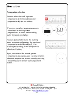 Preview for 27 page of Russell Hobbs RHWD861400 B Instruction Manual