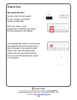 Preview for 28 page of Russell Hobbs RHWD861400 B Instruction Manual