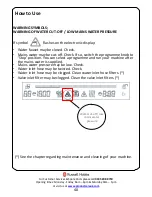 Preview for 40 page of Russell Hobbs RHWD861400 B Instruction Manual