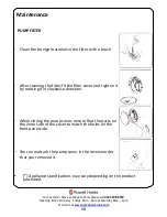 Preview for 58 page of Russell Hobbs RHWD861400 B Instruction Manual