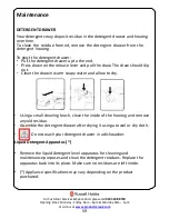 Preview for 59 page of Russell Hobbs RHWD861400 B Instruction Manual