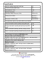 Preview for 64 page of Russell Hobbs RHWD861400 B Instruction Manual