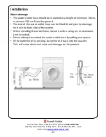 Preview for 11 page of Russell Hobbs RHWM612-M Instruction Manual