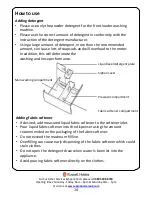 Preview for 14 page of Russell Hobbs RHWM612-M Instruction Manual