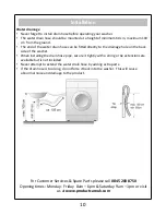 Preview for 11 page of Russell Hobbs RHWM61200B Instruction Manual