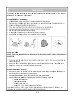 Preview for 12 page of Russell Hobbs RHWM61200B Instruction Manual