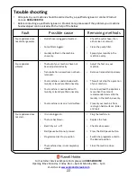 Preview for 22 page of Russell Hobbs RHWM712 Instruction Manual