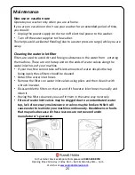 Preview for 25 page of Russell Hobbs RHWM712 Instruction Manual