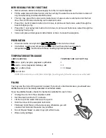 Preview for 6 page of Russell Hobbs SMOOTH IQ PLUS RHC700 Instructions & Warranty