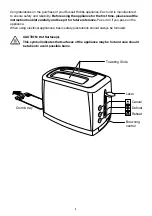 Preview for 3 page of Russell Hobbs STONE TEXTURED RHT62STN Instructions And Warranty