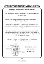 Предварительный просмотр 34 страницы Russell Hobbs STYLEVIA RHM2026B User Manual