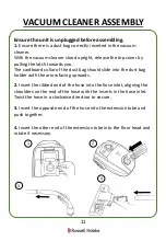 Preview for 11 page of Russell Hobbs Vario Max RHBCV2502 Manual