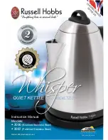 Russell Hobbs Whisper 3090 User Manual preview